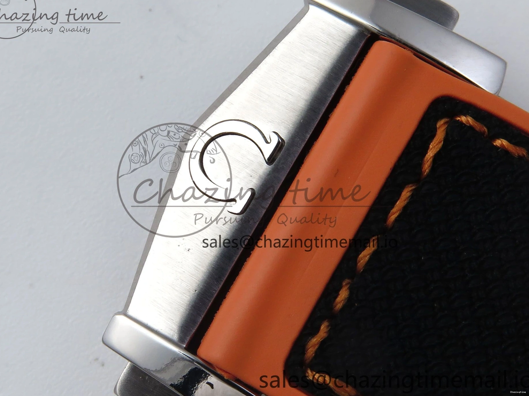 0112 Planet Ocean Master Chronometer 600M 45.5mm SS SCF 1:1 Best Edition Black Orange Bezel Black Dial on Black Rubber Strap A9900 Super Clone ModernLook 7667